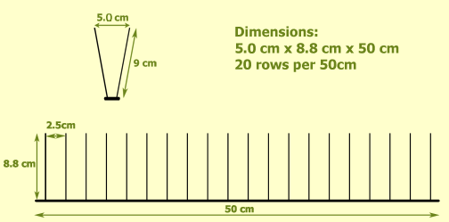 E-Spike 50 DIY Stainless-Steel Bird Spikes